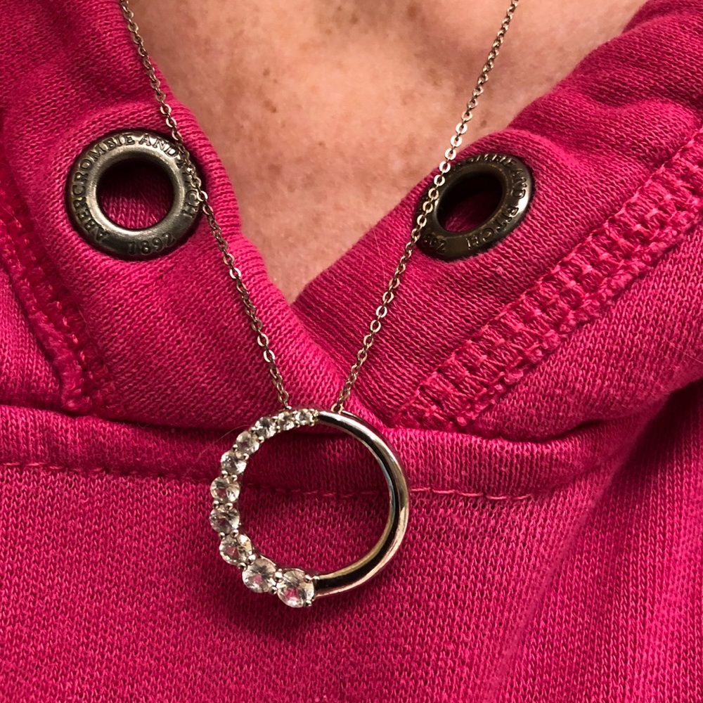 Worn once! sterling silver necklace